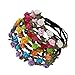 Produktbild AWAYTR 9 Stück K74 Haarband Bohemia Floral Crown für Frauen Mädchen Haar-Accessoires für Hochzeit Festival Party Multi Color Gr. One size, Multicolor-Style C