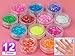 BP 12 Color Shiny Sparkle Micro Glitter Dust Powder Acrylic UV Gel Nail Art Tips