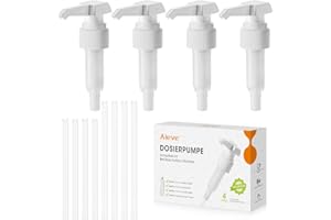 AIEVE Pompa dosatrice compatibile con Best B. Nutrition Vital Drink, pompa di ricambio per sciroppo da 500 ml/1000 ml