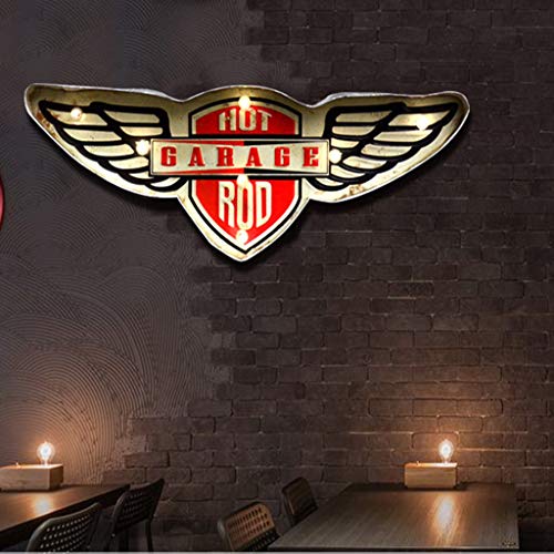 Gzd Led Licht Im Modernen Stil Retro Wanddekoration Anhänger Wandleuchte Kreative Metallwandleuchte Die Für Die Dekoration Von Café Bars - 