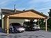 Produktbild Carport Satteldach MONZA V 600x800cm Bausatz Satteldachcarport
