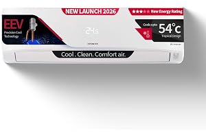 Hitachi Smart Choice 1.5 Ton 3 Star, New Star rated, Inverter Split AC(Copper, Smart View Display, 4 Way Swing,RAS.D318PCD2BS1, White)