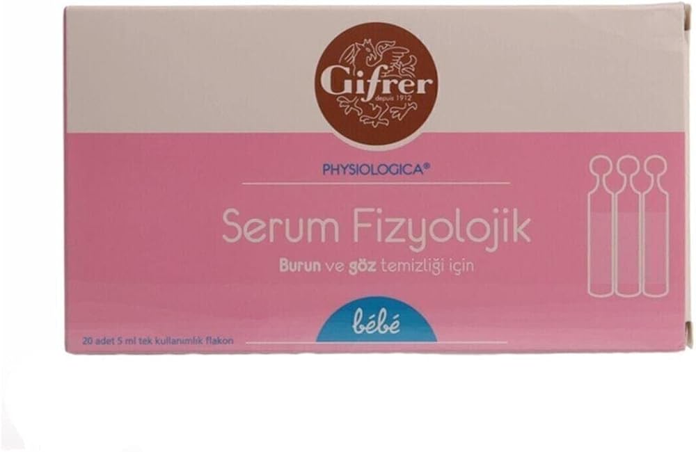 Gifrer Serum Fizyolojik 5 ml 20 Flk
