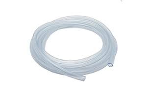 FUXUNAMZ Manguera De Combustible, 1 Pieza De Manguera De Combustible, DiáMetro Interior X DiáMetro Exterior 6x9mm (2 Metros), Mangueras De Pvc, Gasolina, Aceite, DiéSel, Agua, Azul Transparente.