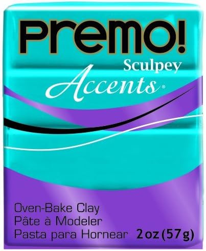 Premo Sculpey Accents (Blue Translucent) by Premo Sculpey