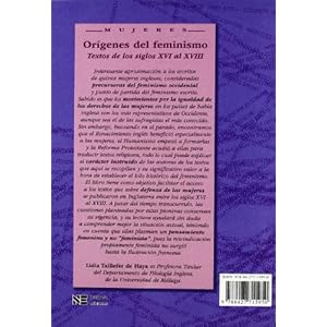 Orígenes del feminismo: Textos ingleses de los siglos XVI y XVII (Mujeres)