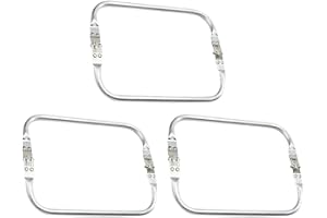 EPCDBBRT 3-Piece U-Shaped Bag Inner Handle, Alloy Opener, Clutch Frame, DIY Bag Accessories