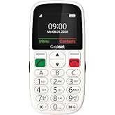 Gigaset GL395 Tuşlu Cep Telefonu G&uuml;m&uuml;ş (Beyaz)