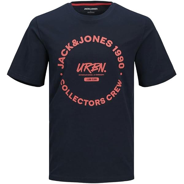 JACK & JONES Herren T-Shirt 'Jorvermont Nature' – Kurzärmlig, Crew Neck, Lockerer Schnitt