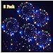 Produktbild Slopow LED Bobo Transparent Ballon 5 Stück mit LED-Licht für Party Geburtstage Hochzeiten Weihnachten Urlaub Dekorationen