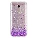 Produktbild HopMore Xiaomi Redmi 5 Plus Hülle Silikon Transparent Durchsichtig Hüllen Clear Muster Design Bumper Ultra Slim Dünn TPU Motiv Handyhülle Kawaii One Piece Cover Case Xiaomi Redmi 5 Plus - Liebes Herz