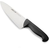 Arcos Chef Knife Stainless Steel Nitrum 200 mm | Professional multipurpose kitchen knife. Ergonomic polypropylene handle. 290