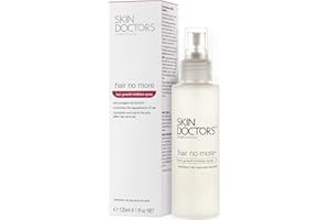 Skin Doctors Spray inhibiteur de la repousse des poils | Ralentit la repousse des poils| Nourrit la peau après le rasage | 120 ml