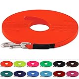 5 m lang, ca. 270 Gramm, genähte Verbindungen (deutlich stabiler als genietete oder geschraubte Leinen)