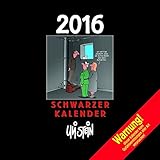 Image de Schwarzer Kalender 2016: Wandkalender