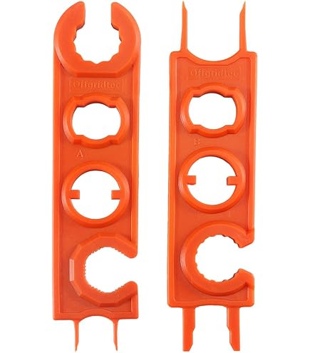 Clés Universelles Connecteur MC-4 Offgridtec - 2 Pièces Pour Installation Solaire 1000V/1500V