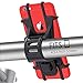 Produktbild Handyhalterung Fahrrad, Kolpop Motorrad Handy-Halter Universal Verstellbarer Fahrradhalterung für iPhone X 8 7 6 Plus, Samsung Galaxy S9 S8 Plus S7 & Huawei