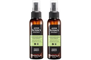 Pack of 2 Avon Sense Essence Room Spray 2 x 100ml - With Ultimate Things (Lemongrass & Coconut)
