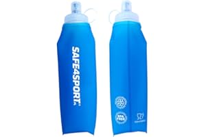 SAFE4SPORT.PL SAFE4SPORT Soft Flask 750 ml niebieski - składana butelka na wodę - miękki bidon z TPU - miękka butelka sportowa