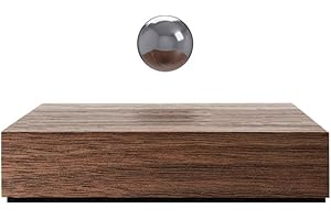 FLYTE Obiekt dekoracyjny, orzech włoski/chrom, 11 x 11 x 2,3 cm, 18483