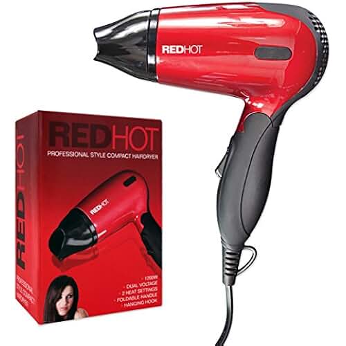 battery operated hair dryer