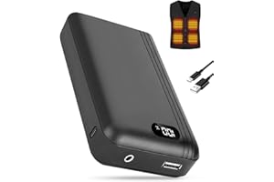 Pangbaylov 2025 Heated Vest & Heated Jacket,5V/7.4V Interface Heated Gilet for 9-Zone 3-Level Heat,Adjustable Wasit Heated Vest Fit for Men Women,Perfect Body Warmer & Winter Gift(No Power Bank)