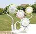 Produktbild Flexibler Clip auf Fan Baby Nachttisch Kinderwagen Kinderwagen Kinderwagen Schwanenhals Fan Tragbar Mini Desktop Fan USB-Ventilator Persönlichen Büro PC Laptop Fan elektrische Akku Travel Fan