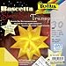 Produktbild Faltblätter Bascetta Stern Transparent gelb, 15x15 [Misc.]