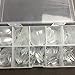 Bluelans® 500pcs Clear Oval Full Cover False Nails False Nail Art Tips