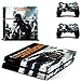 Produktbild Playstation 4 + 2 Controller Aufkleber Schutzfolie Set - The Division (12) /PS4