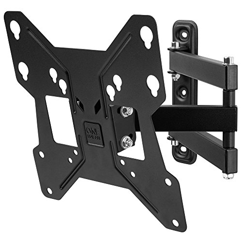 One For All WM2251 - Soporte de pared para TV de 13 a 40, giratorio 180°, peso máx. 30kg, para todo tipo de TVs (LED, LCD y plasma), negro