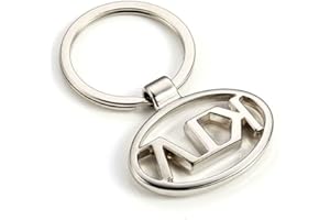 PCSG BOGOO Silver Metal 3D Chrome KEYRING for KIA Sportage Ceed Picanto Sorento CAR Keychain Car Logo