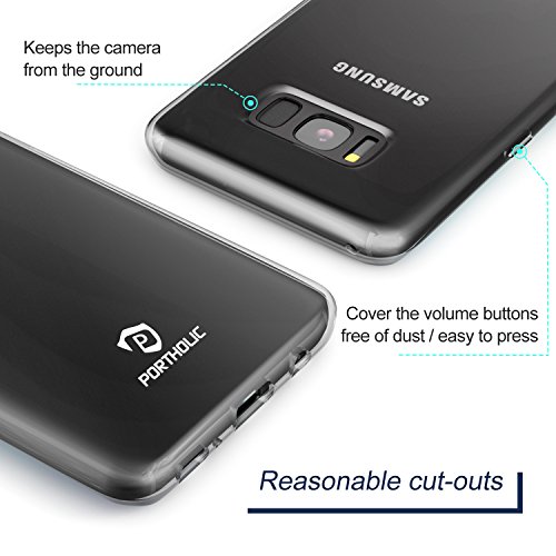 Funda de Tel fono Portholic para Samsung Galaxy S8 Plus 6 2 cubierta protectora transparente de cristal de TPU cubierta flexible de silicona cubierta del tel fono m vil cubierta trasera Slimcase TRANSPARENTE reviews Funda de Tel fono Portholic para Samsung Galaxy S8 Plus 6 2 cubierta protectora transparente de cristal de TPU cubierta flexible de silicona cubierta del tel fono m vil cubierta trasera Slimcase TRANSPARENTE