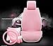 Produktbild SHISHANG Eis Seide Autositz, Vier Jahreszeiten Sitzbezug, Auto-Interieur-Produkte, Sommer (Mehrere Farben), mit Kissenbezug, Pink