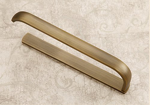 Weare Home Einfach Vintage Retro Bronze Badezimmer Zubehör Handtuchhalter Handtuchring extra Stark Wandhalterung Wandmontag bohren - 6