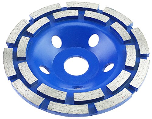 Diamantschleiftopf 125 mm x 22,2 mm Standart für Beton, Mauerwerk, Stein doppelreihig Diamant Schleiftopf 125mm "rasant & schnell"