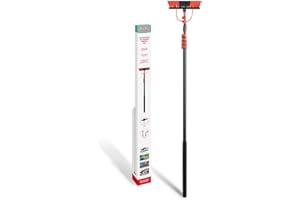 UMUZI CLEANING Brosse de Lavage télescopique avec Passage d'eau, 7 m, avec rallonge, Brosse de Nettoyage Extensible pour Murs extérieurs, Voitures et fenêtres