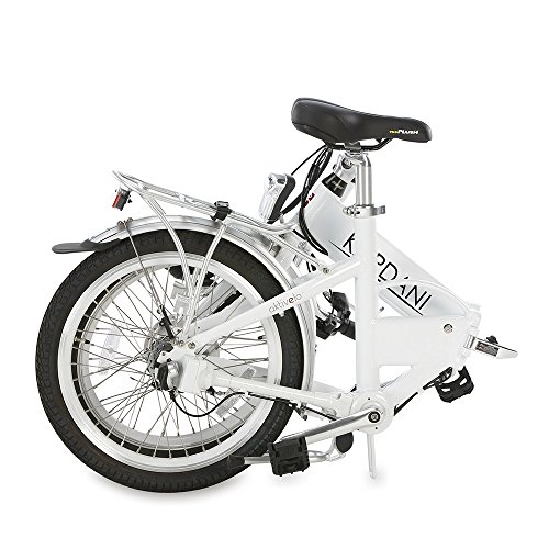 Elektro-Faltrad „Kadanie“, 20 Zoll, 3-Gang, Aluminiumrahmen, weiß, Kardanantrieb - 7
