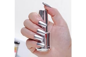 Hocossy 12 Colori Smalto Metallico Specchio Gel Smalto Smalto Smalto Metallo Specchio Asciutto Luccichio Colorato Nail Art 8ml