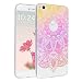 Produktbild Huawei P8 Lite 2017 Hülle, Asnlove Ultra Dünn TPU Handy Schutzhülle für Huawei Honor 8 Lite Silikon Transparent Weich Handytasche Tasche Schutz Back Cover im Rosa Mandala Muster Design