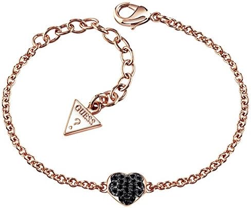 GUESSWomen Base Metal Black Crystal