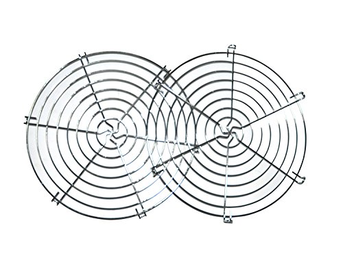 Fanaticism 2-er Patisserie Kuchenauskühler rund, Metall verchromt, 30 cm