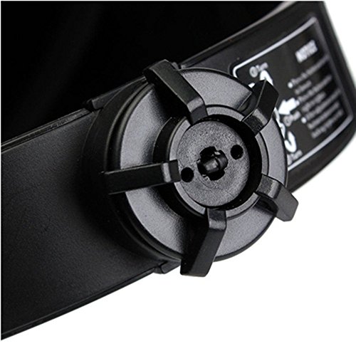 SAILUN Solar Automatik Schweißschild Maske Schweißhelm Schweißschirm Gesichtsmaske Farbe Flames Schädel (Modell 1) - 7