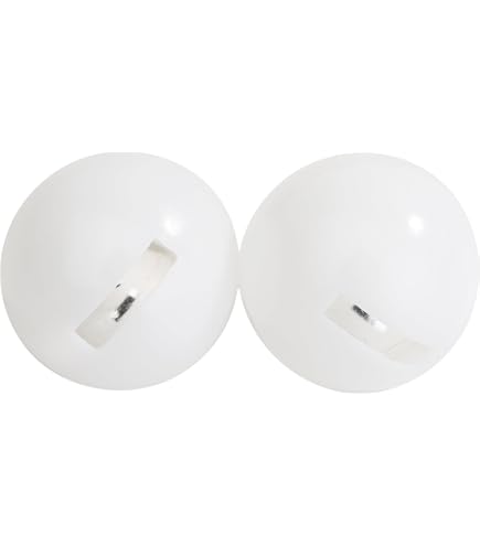 Toyvian Lot de 50 boules de hochet pour faire du bruit, boîtes à hochets à coudre dans une poupée pour réparation de poupée, jouets pour animaux domestiques, marionnette, 28 mm