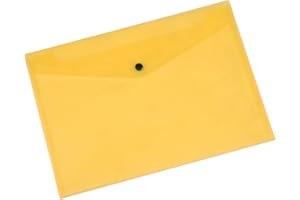 Q-Connect KF03595 Teczka na Dokumenty, Żółty, A4