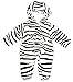 Girls Minx Baby Animal Zebra Print Snowsuit Hooded Pramsuit sizes from Newborn to 18 Months