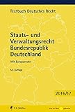 Image de Staats- und Verwaltungsrecht Bundesrepublik Deutschland: Mit Europarecht (Textbuch Deutsch