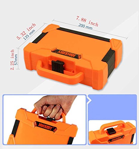 Handy elektronik set, 45 in 1 mit Reparatur Werkzeug set für Handy smartphone wie Apple iPhone 7 6s 6 5s 5 und Samsung s5, Tablet, PC, Laptop, Uhr, Kamera, Brille - 2