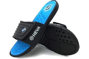HEVA Slide Badeschuhe Herren Sommer Sandalen
