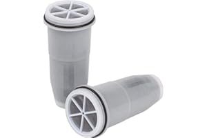 Cartuchos de Filtro de Repuesto para Vaso ZeroWater (paquete de 2) | Libre de BPA, filtro especial de cambio de color